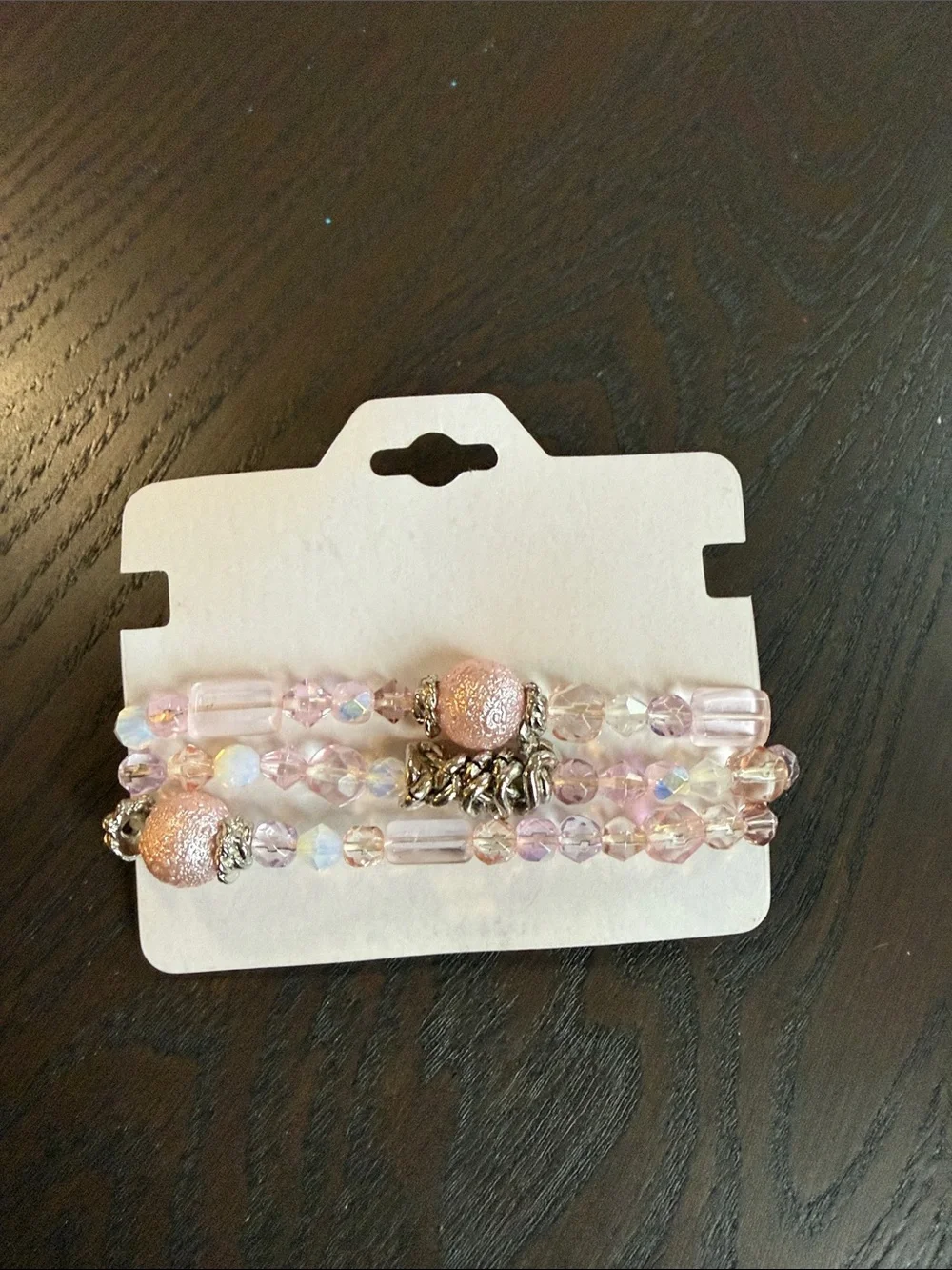 Bundle and Save on Delicate Crystal Strand Bracelet with Silver Accents-Múltiple